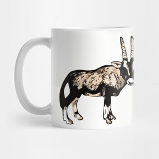 Oryx antlope Mug